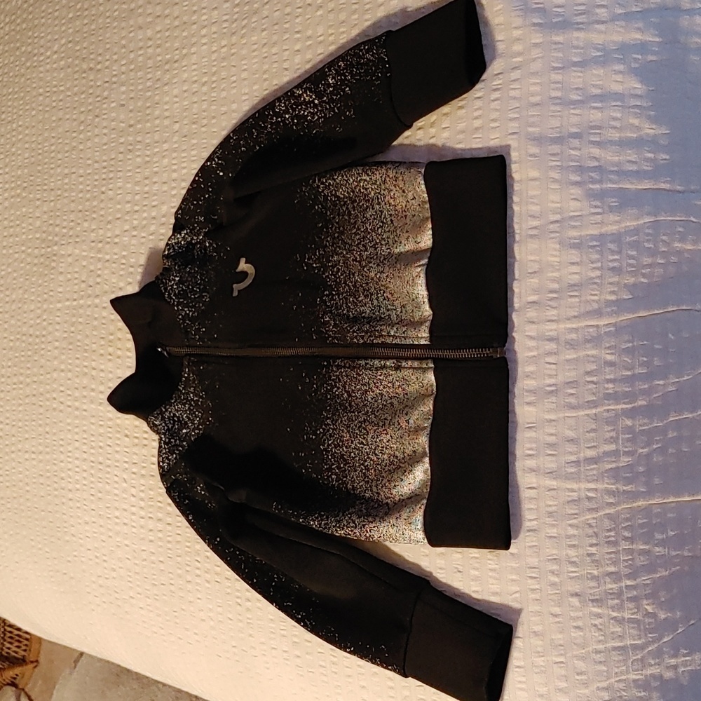 💚Boy's True Religion Black & Silver Jacket